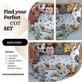 Jungle Safari Crib Set