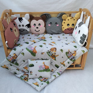 Jungle Safari Crib Set