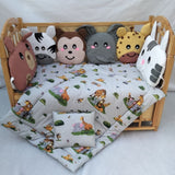 Jungle Safari Crib Set