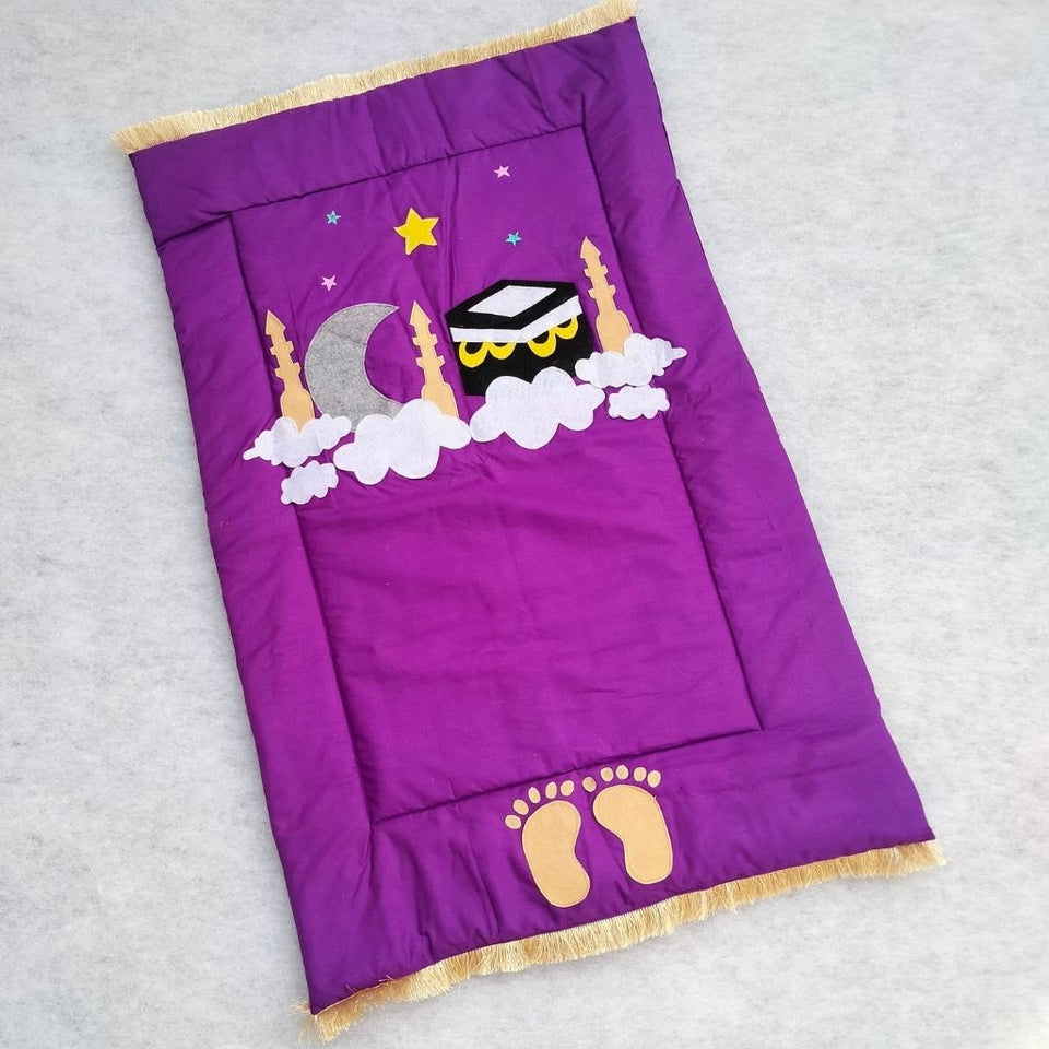 Kabbah On Clouds Kids Prayer Mats