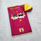 Gumabd With Kabah Prayer Mat Set