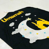 Moon & Mosque Design Kids Prayer Mat