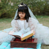 Hand-Crafted Sea Green Prayer Mat