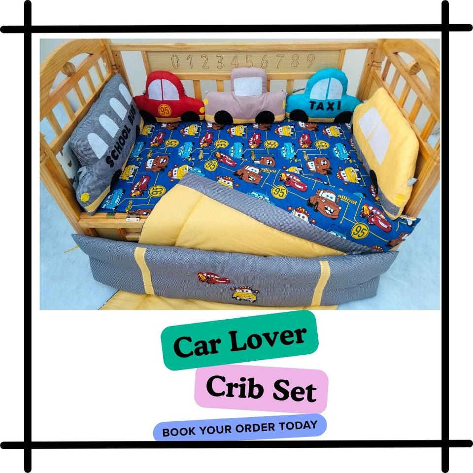 Car Lovers | Crib Set