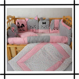 Bunny Face Crib Set
