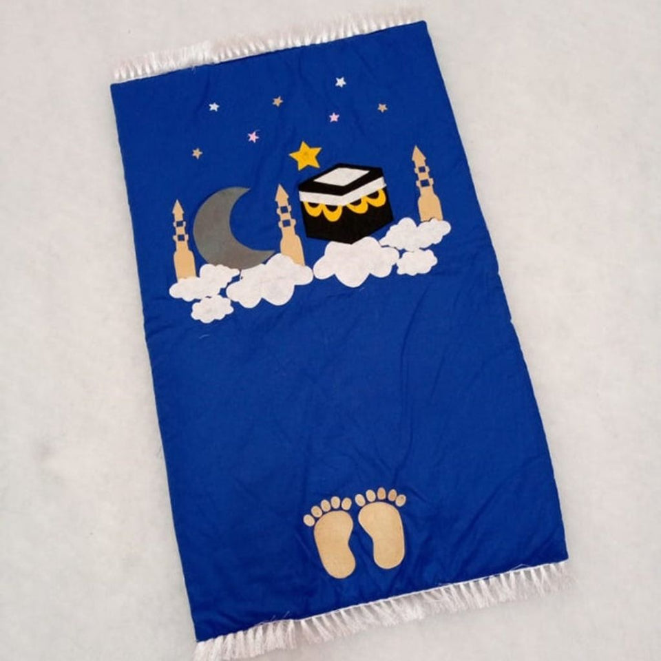 Kabbah On Clouds Kids Prayer Mats