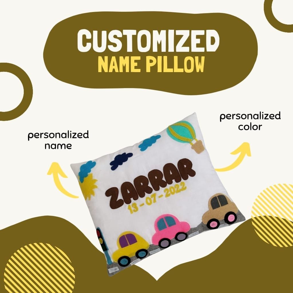Customized Kids Pillow with Name