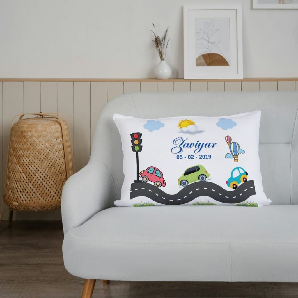 Personalized Car Lover’s Pillow
