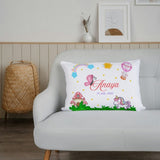 Magical Unicorn Girl Personalized Pillow