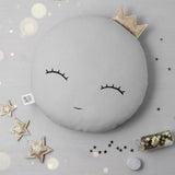 Full Moon Pillow with Glitter Crown