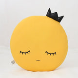 Full Moon Pillow with Glitter Crown