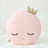 Full Moon Pillow with Glitter Crown