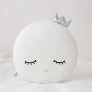 Full Moon Pillow with Glitter Crown