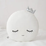 Full Moon Pillow with Glitter Crown