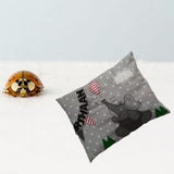 Custom Elephant Name Pillow