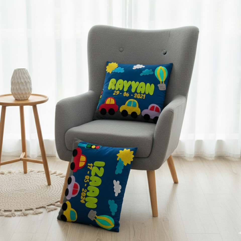 Custom Kids Pillow with Name