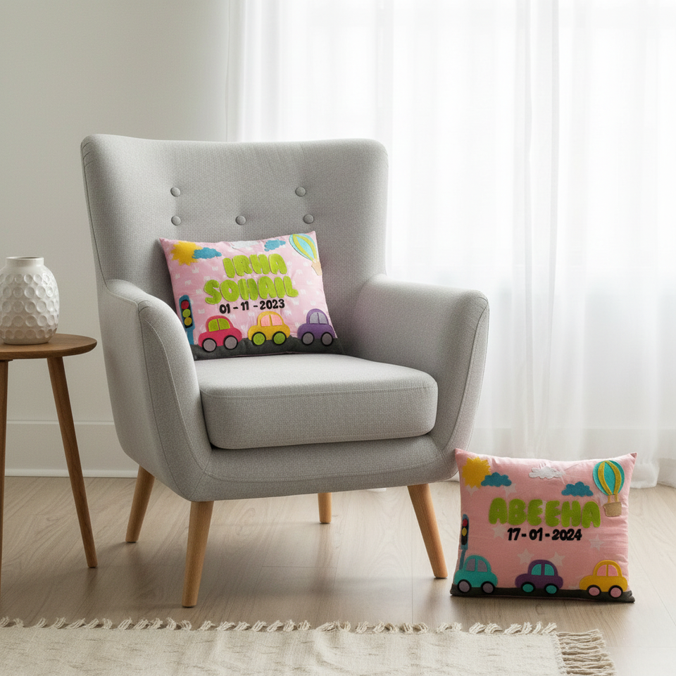 Custom Kids Pillow with Name