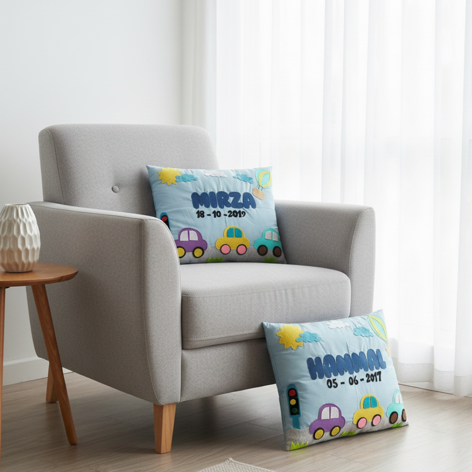 Custom Kids Pillow with Name