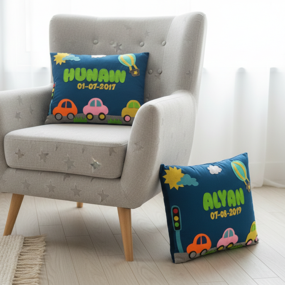 Custom Kids Pillow with Name