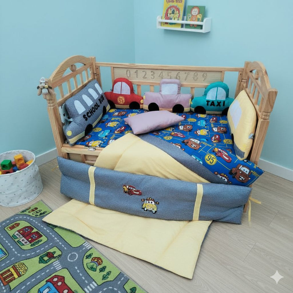 Car Lovers | Crib Set