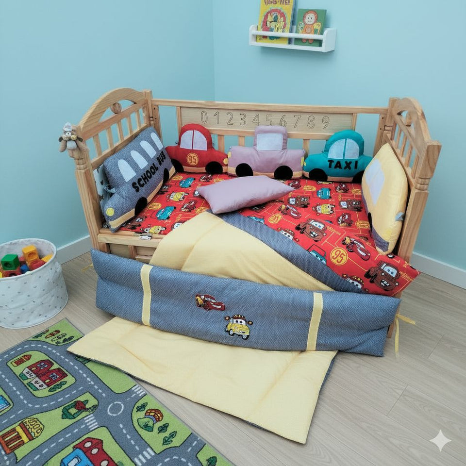 Car Lovers | Crib Set