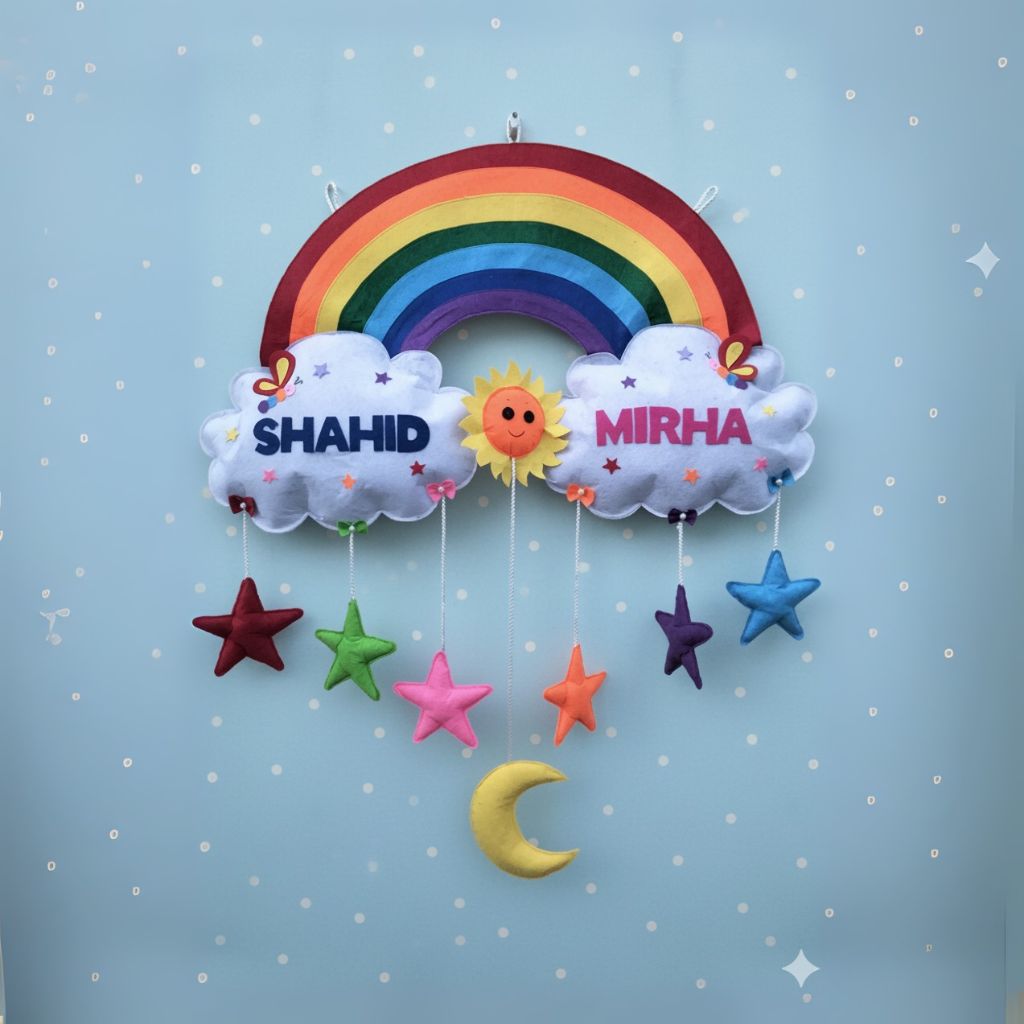 Rainbow Clouds Hanging