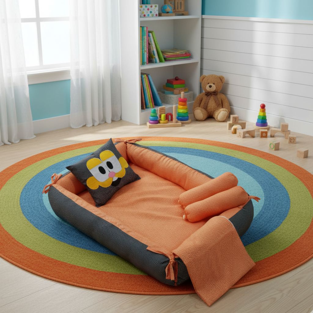 Cartoon Character Snuggle Bed