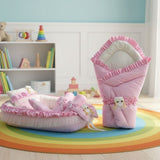 Pastel Snuggle Bed Set with Portable Carry Nest