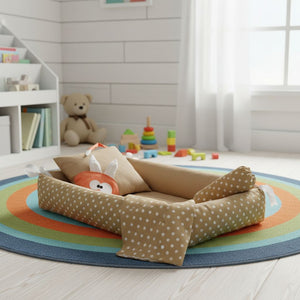 Cute Fox Snuggle Bed Set