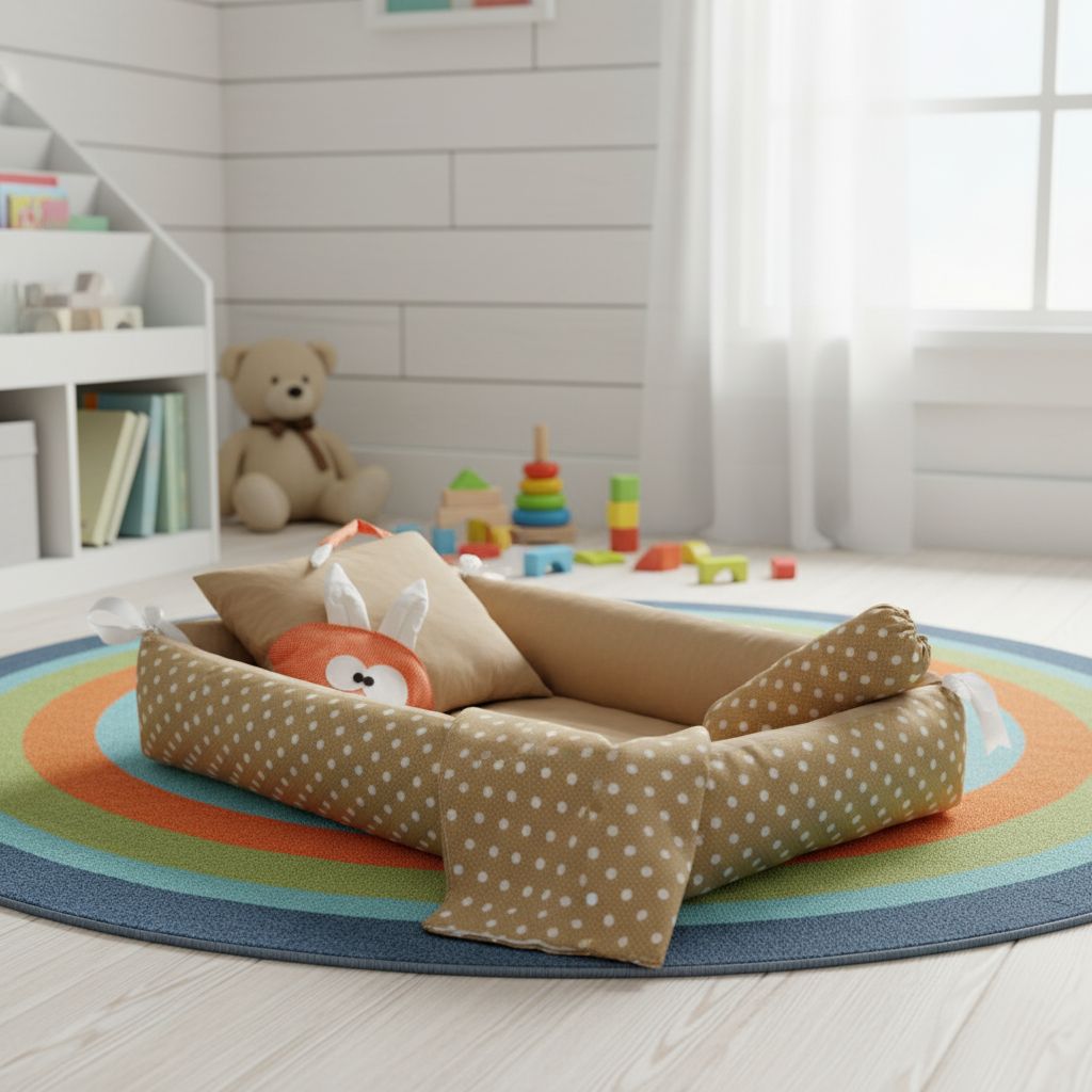 Cute Fox Snuggle Bed Set