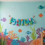 Personalized Underwater Theme Name Hanging