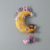 Yellow Moon Wall Hanging