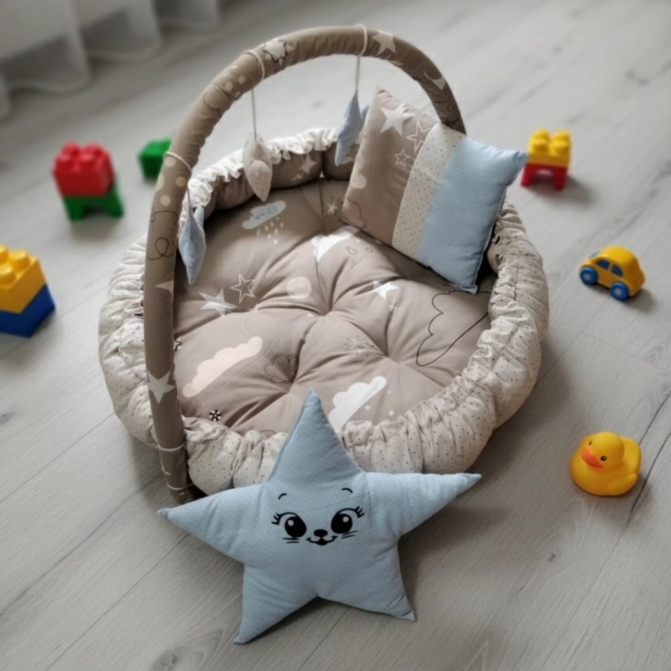 Cloud & Star Baby Nest | Bedding Set