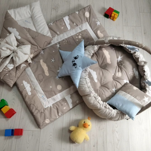 Cloud & Star Baby Nest | Bedding Set