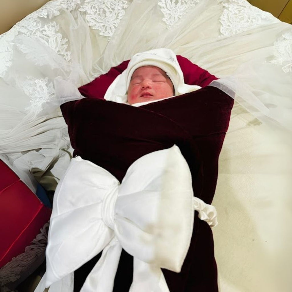 Marron Velvet Carry Nest