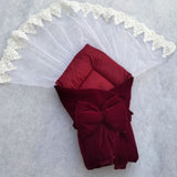 Velvet Carry Nest with Lace