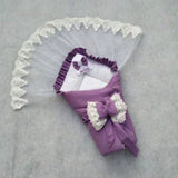 Luxury Purple Carry Nest with Masha Allah Cap