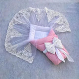 Luxury Pink Cotton Carry Nest – Bouquet Style