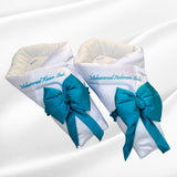 Elegant White Silk Carry Nest